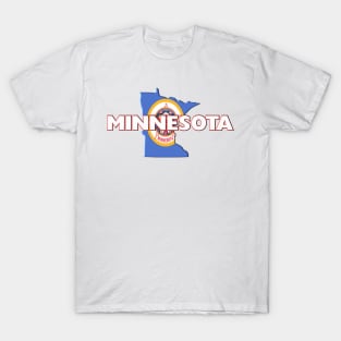 Minnesota Colored State T-Shirt